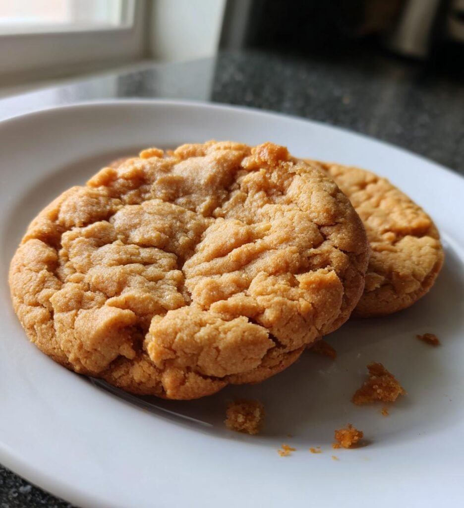 3-Ingredient Peanut Butter Cookies