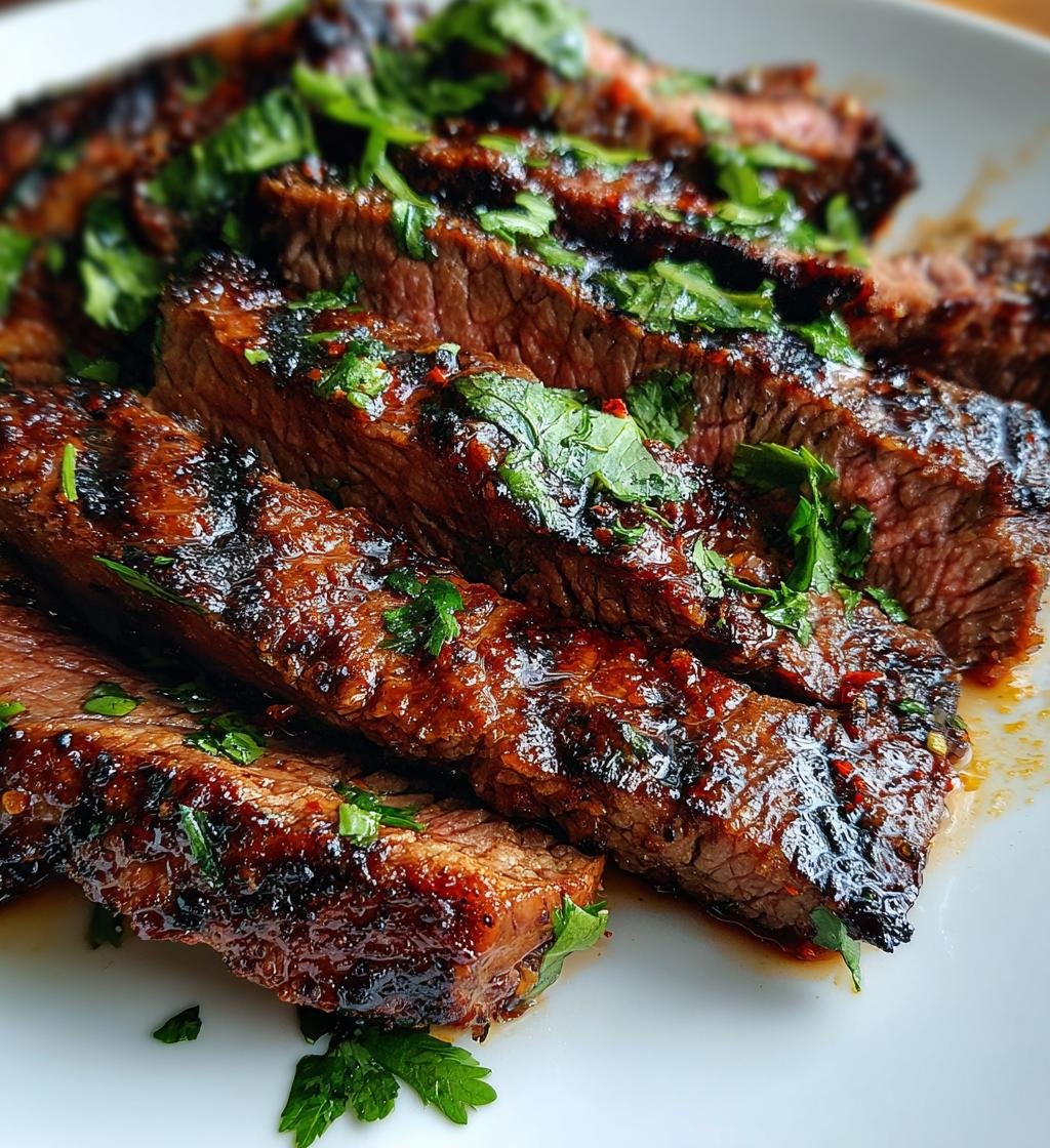 Chili Lime Flank Steak