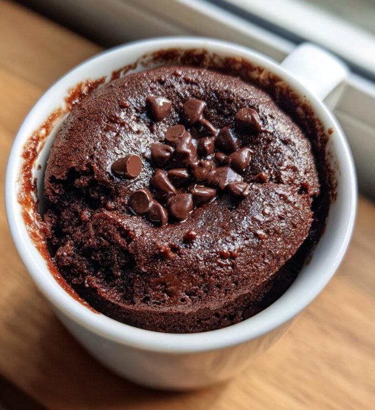 Easy Chocolate Mug Cake