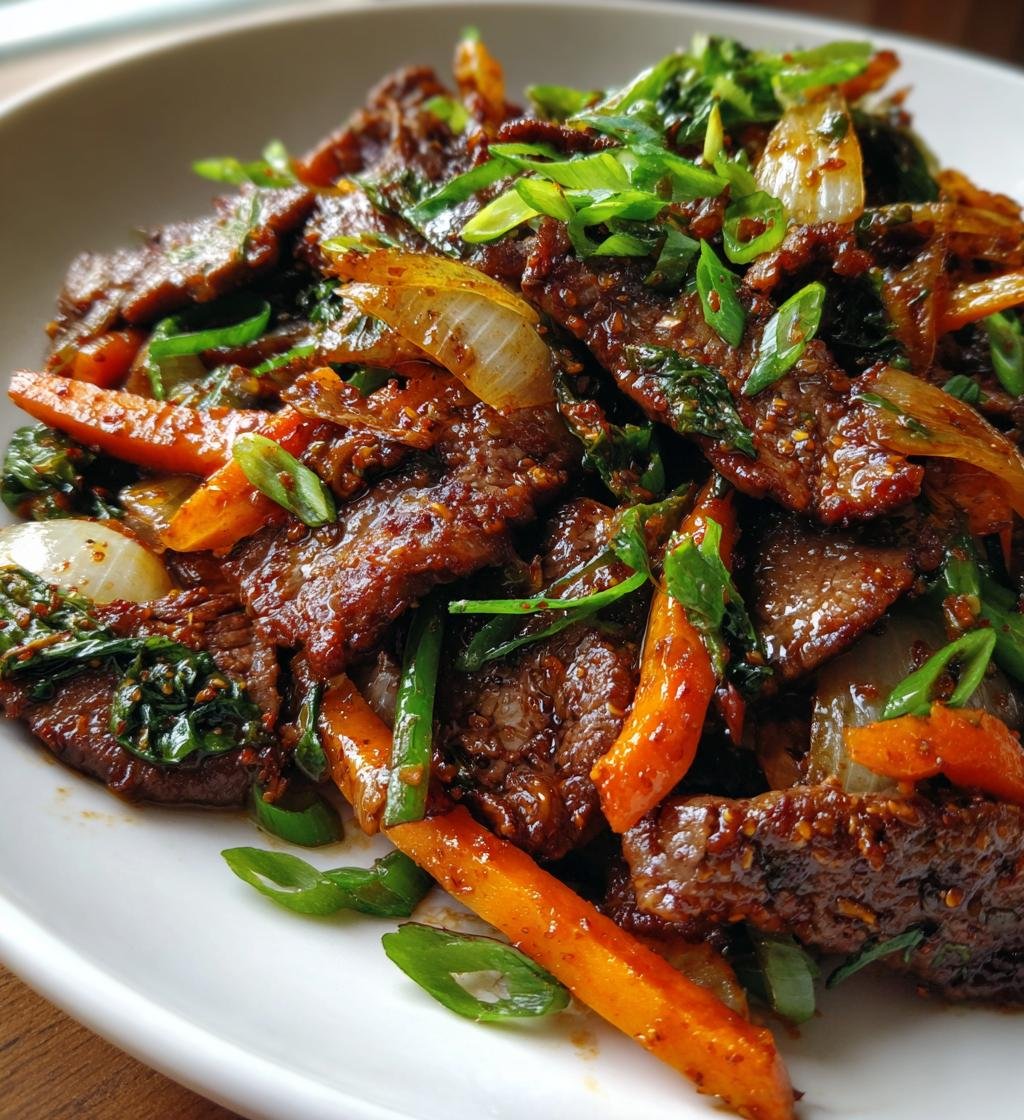 Korean Bulgogi Steak