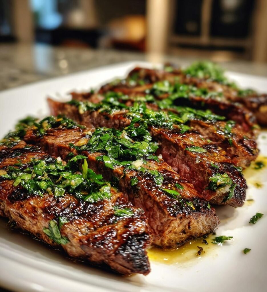 Lemon Herb Grilled Steak
