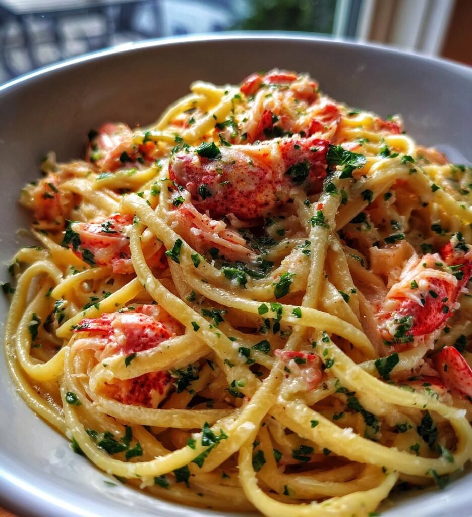 Lobster Alfredo Pasta