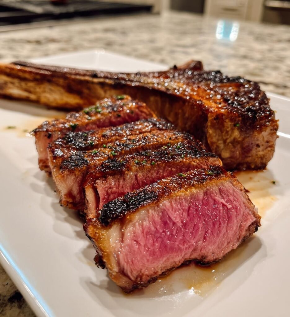 Smoked Tomahawk Steak