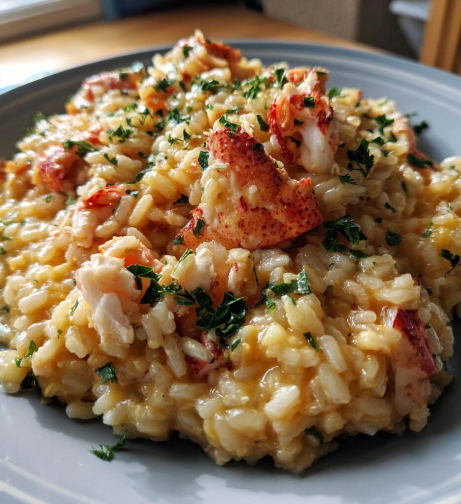 TREMENDOUS LEMON BUTTER LOBSTER RISOTTo