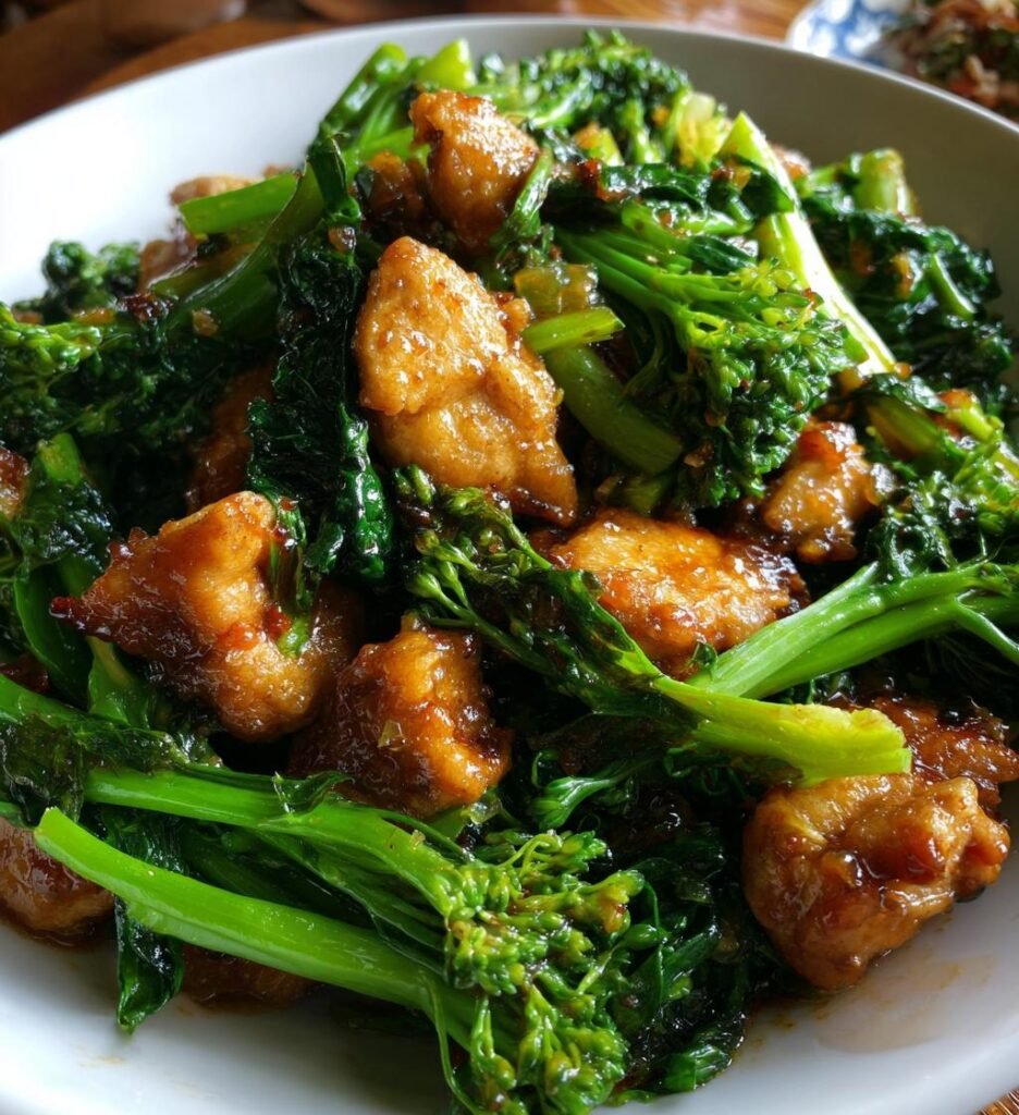 chinese broccoli chicken recipe