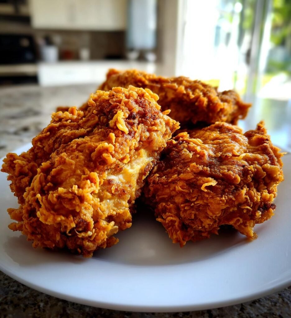 kfc fried chicken recipe extra crispy